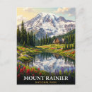 Suche nach nationalpark des mount rainier postkarten Bundesstaat washington
