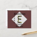 Suche nach e monogramm postkarten Für sie/ihn