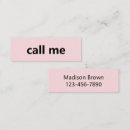 Suche nach telefonnummer visitenkarten Einfach