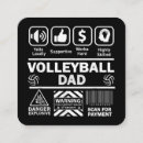 Suche nach volleyball gear visitenkarten Tag