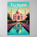 Suche nach india travel poster Taj mahal