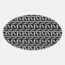 Suche nach monogramm m aufkleber Elegant