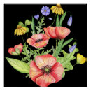 Suche nach blumenmalerei poster Eleganter botanischer druck