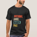 Suche nach 61 geburtstag tshirts Retro