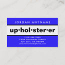 Suche nach upholsterer visitenkarten Polsterung