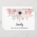 Suche nach brautjungfer einladungen Rosa