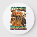 Suche nach cocker spaniels wanduhren Welpe