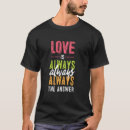 Suche nach die antwort tshirts Frieden