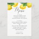 Suche nach zitronen hochzeit menükarten Für alle