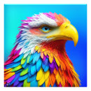Suche nach bunter adler poster Lebhaft
