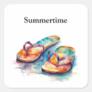 Suche nach flip flops aufkleber Sommer