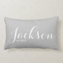 Suche nach weiß und grau kissen Frisch verheiratet