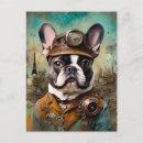 Suche nach french bulldog postkarten Steampunk