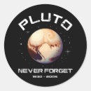 Suche nach pluto aufkleber Nie vergessen