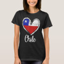 Suche nach chilenische flagge tshirts Wurzeln