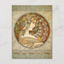 Suche nach alphonse mucha postkarten Retro