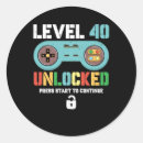 Suche nach geburtstag 40 jahre alt aufkleber Vierzigste