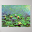 Suche nach wasser lilien poster Claude monet