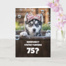 Suche nach lustiger 75 geburtstag karten Humor