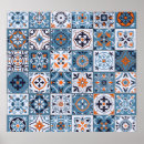 Suche nach marokkanisches muster poster Azulejo