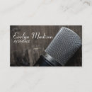 Suche nach podcaster visitenkarten Mikrofon