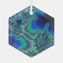 Suche nach blaues fraktal ornamente Abstrakt