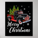 Suche nach roter lkw poster Weihnachten