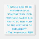 Suche nach rbg magnete Ruth bader ginsburg