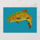 Suche nach regenbogenforelle postkarten Fisch