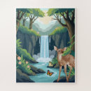 Suche nach der wald puzzle Für kinder