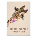 Suche nach lustige giraffe poster Giraffen