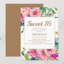 Suche nach 16 garten geburtstag einladungen Aquarellblüte