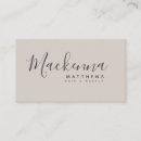 Suche nach ihr name hier visitenkarten Modern