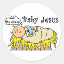 Suche nach jesus aufkleber Baby