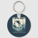 Suche nach wasser schlüsselanhänger Taucher