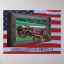 Suche nach traktoren poster Flagge