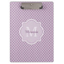 Suche nach lavendel klemmbrett Monogramm