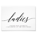 Suche nach damentoilette poster Modernes hochzeitszeichen