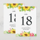 Suche nach sonnenblume tischkarten Landhochzeit
