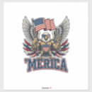 Suche nach merica aufkleber Unabhängigkeitstag