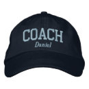 Suche nach coach baseball kappen Personalisiert