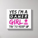 Suche nach gaming leinwandbilder Mädchen