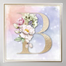 Suche nach buchstabe b poster Elegant