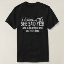 Suche nach verlobung tshirts Heiratsvorschlag
