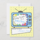 Suche nach tv show einladungen Babydusche