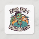Suche nach zombie visitenkarten Gruselig