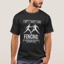 Suche nach säbel tshirts Fechten