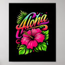 Suche nach hawaii blume poster Reise
