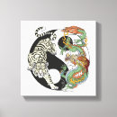 Suche nach chinesischer drache leinwandbilder Tiger