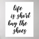 Suche nach leben zu kurz poster Wand